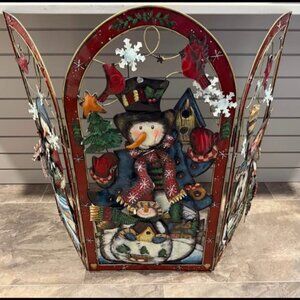 Decorative metal screen